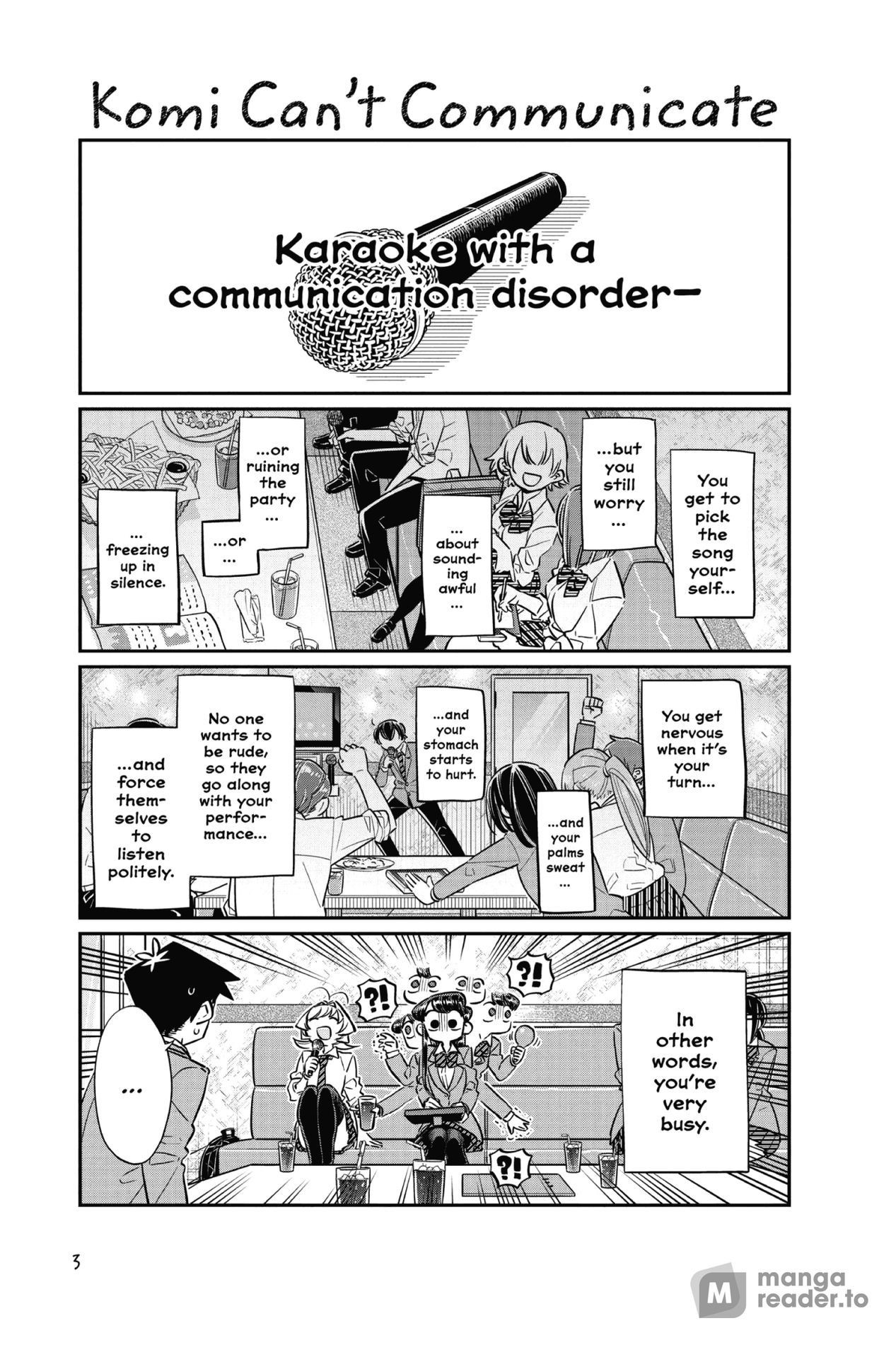 Komi Can’t Communicate, Chapter 73 image 01